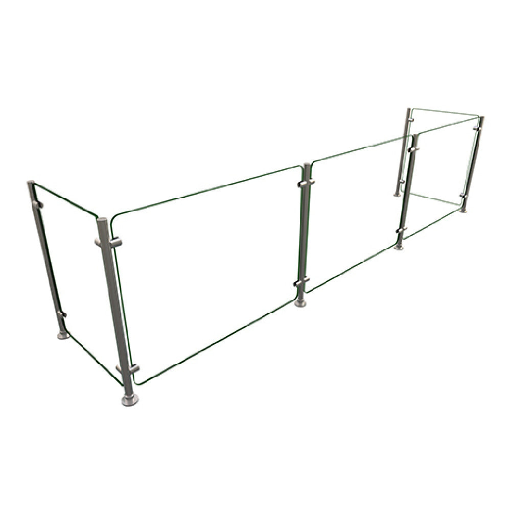 Hatco EP5-96 Flav-R-Shield® EP5 Food Shield Full Service 96"W X 18"D X 25"H
