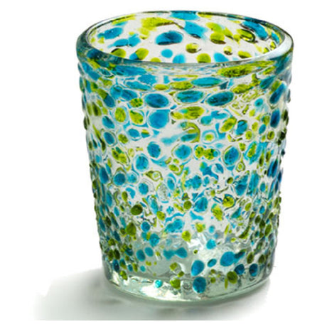 Orion Trading & Design G6002-SEA Double Old Fashion Glass 12 Oz. 3-1/2" Dia. X 4"