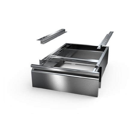 NBR Equipment TDR-1820L Drawer Assembly With Lock Stainless Steel Assembly With Stainless Steel 20" X 15" X 5"H Pan