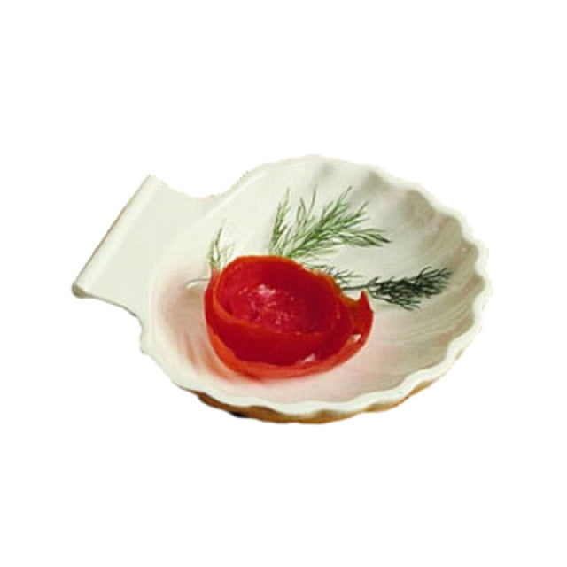 Bon Chef 5046IVYSPKLD Shell Dish 12 Oz. 6-1/2"