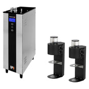 Marco Beverage Systems 1000833US (QUICK SHIP) SP9 Twin Head Coffee Brewer Black With Under-counter Boiler