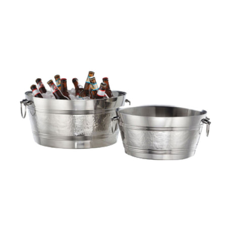 American Metalcraft DWBT15 Party Tub 15 Qt. (14.6 Liter) 15" Dia. X 7"H