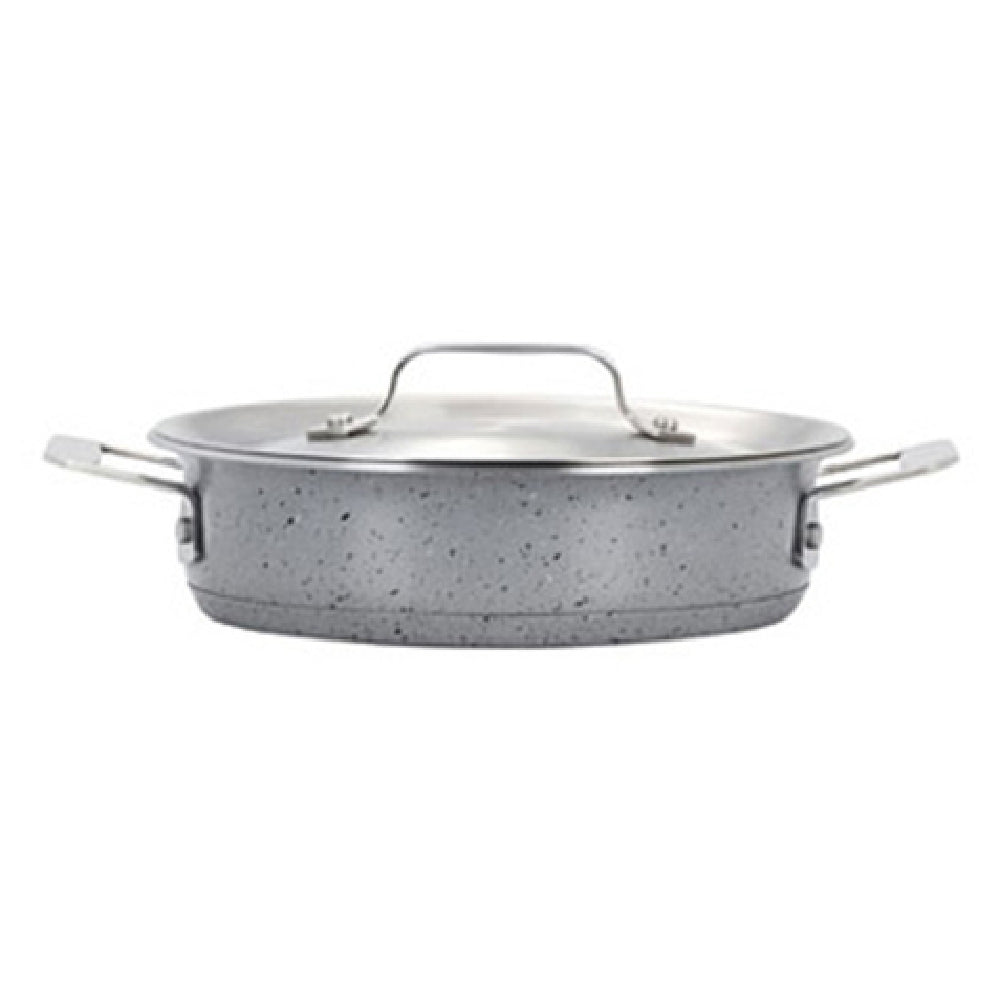 Bon Chef 60022STARLIGHT HotStone Cucina Casserole 1 Qt. 24 Oz. 8-1/2" Dia. X 2-5/8" H