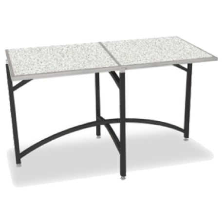 Forbes Industries 7040T-30 EcoFlex Elite Trend Series Table 30" X 60" X 30" Table Side Mount