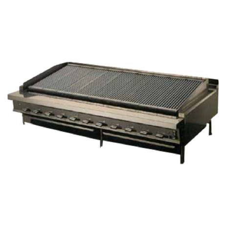 Montague Company UFLC-60R Legend™ Char-Broiler 60" Heavy-duty Range Match Countertop