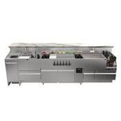 Krowne AL24-AL122-R The Alchemist One Twenty Two Alchemy Series Workstation 122"W X 24"D X 32.5"H