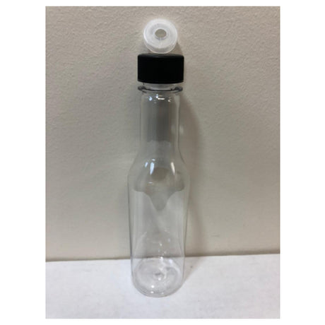 Buccaneer Container Corp 3024005020 (Buccaneer) Hot Sauce Bottle 5 Oz. Clear PET