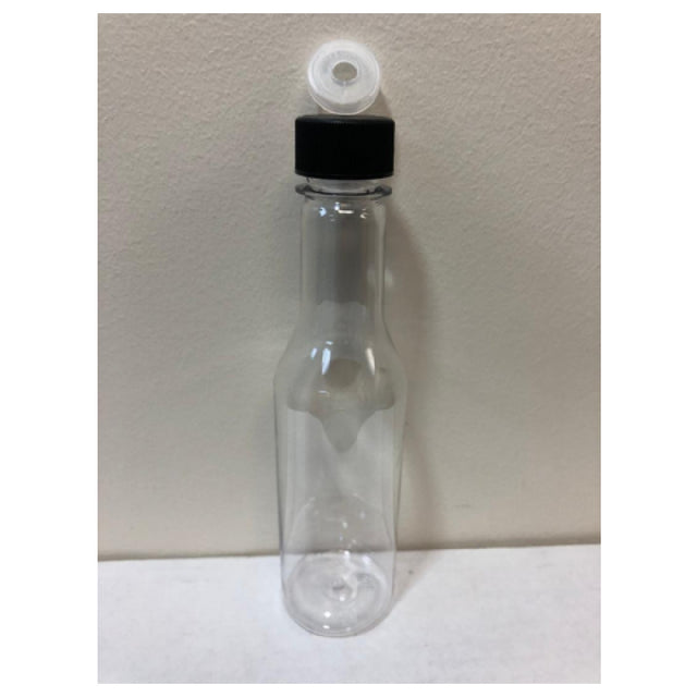 Buccaneer Container Corp 3024005020 (Buccaneer) Hot Sauce Bottle 5 Oz. Clear PET