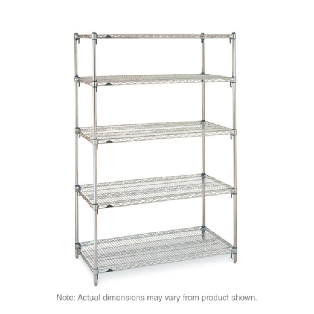 Metro 5A377C Super Adjustable Super Erecta® Starter Shelving Unit 72"W X 18"D X 74"H