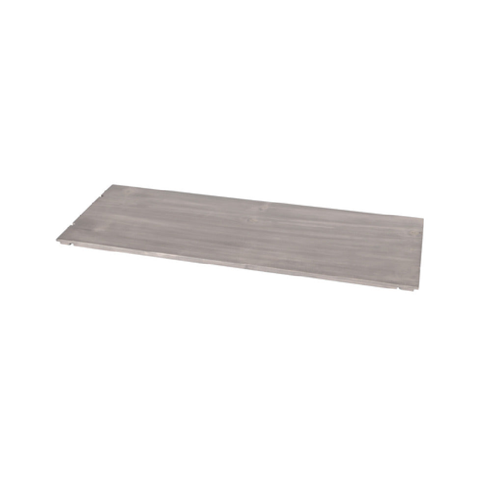 Cal Mil 1435-1232-110 Aspen Shelf 12" X 32"L Gray-washed Pine Wood