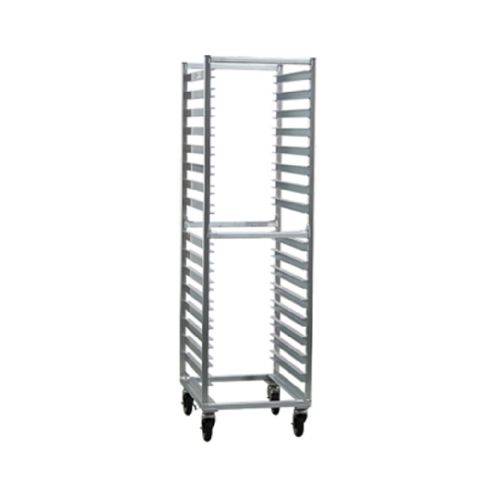 New Age Industrial NS648 Poly Box Rack Mobile Full Height