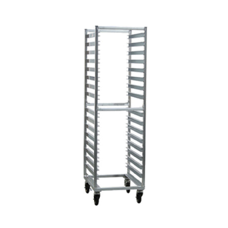 New Age Industrial NS648 Poly Box Rack Mobile Full Height