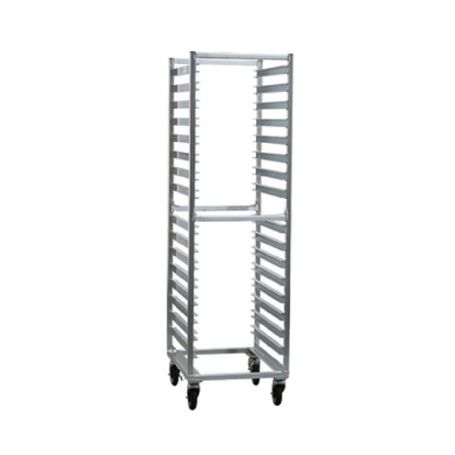 New Age Industrial NS648 Poly Box Rack Mobile Full Height