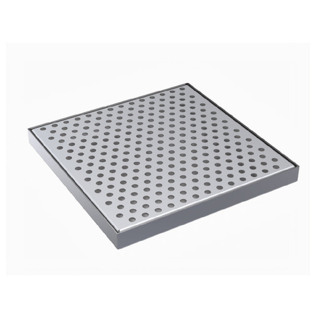 Krowne KDT-8X8S Drip Tray 8"W X 8"D Brushed Stainless Steel