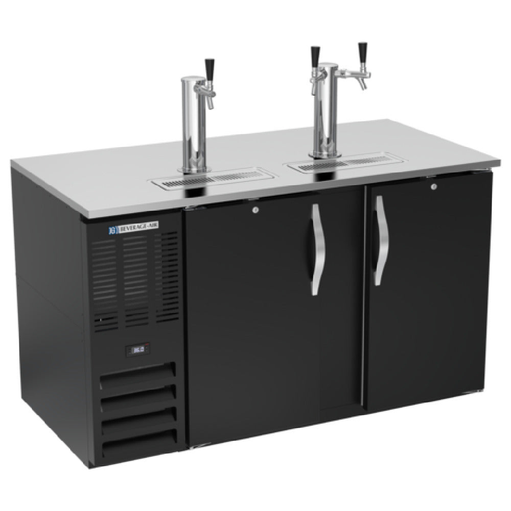 Beverage Air DD58HC-1-B - Draft Beer Cooler, 59"W, 29"D
