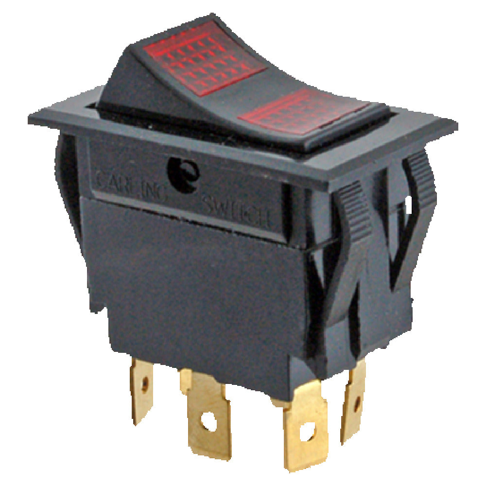 Franklin Machine Products 220-1386 Rocker Fan Switch Double Pole Double Throw With LT