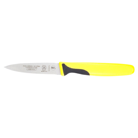 Mercer Culinary M23930YL Millennia® Color Paring Knife 3" Stamped