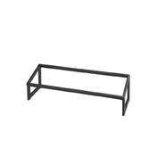 FOH BRI028BKS18 Smart Buffet Ware® T-Collection Inclined Riser 6.5" 2/4