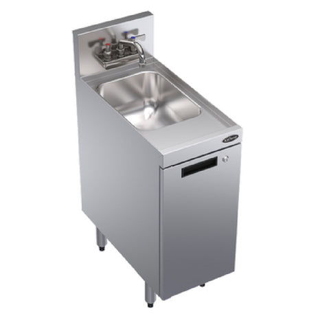 Krowne KR24-SD12C Royal Series Underbar Hand Sink Unit Cabinet Base With Locking Hinged Door