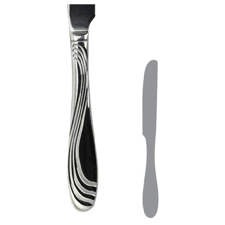 Steelite 5722SX045 Butter Knife 7-1/4" 13/0 Stainless Steel