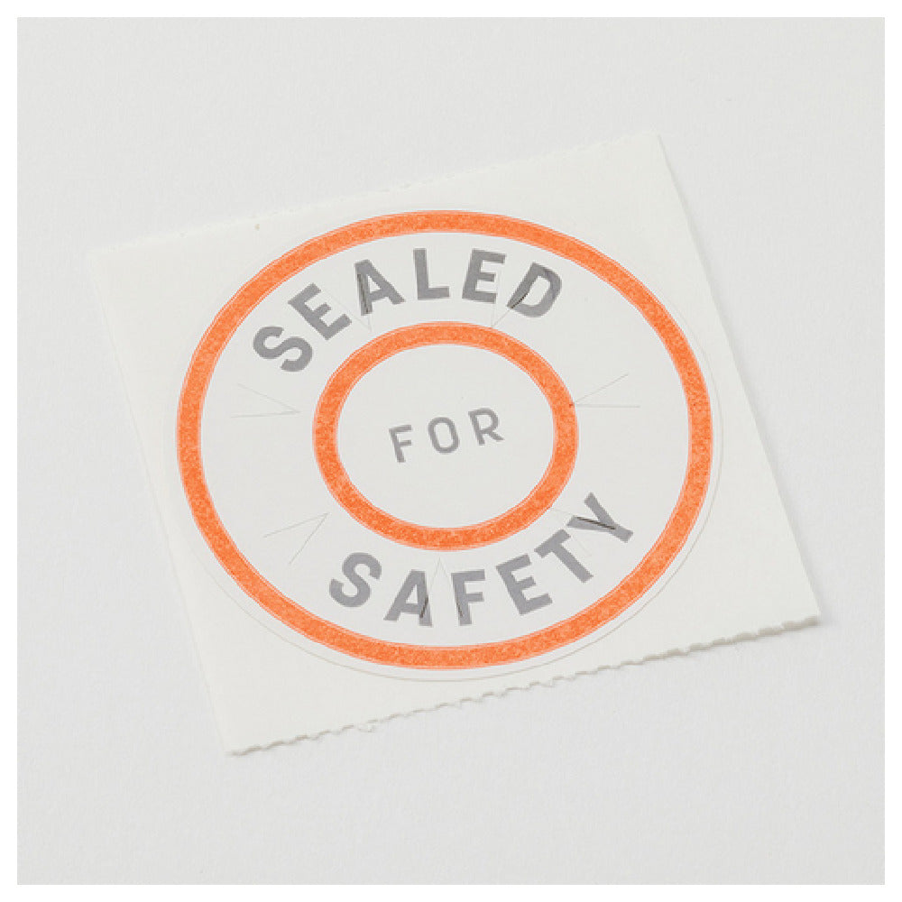 American Metalcraft DTSL2 Safety Seal Labels 2" Circle