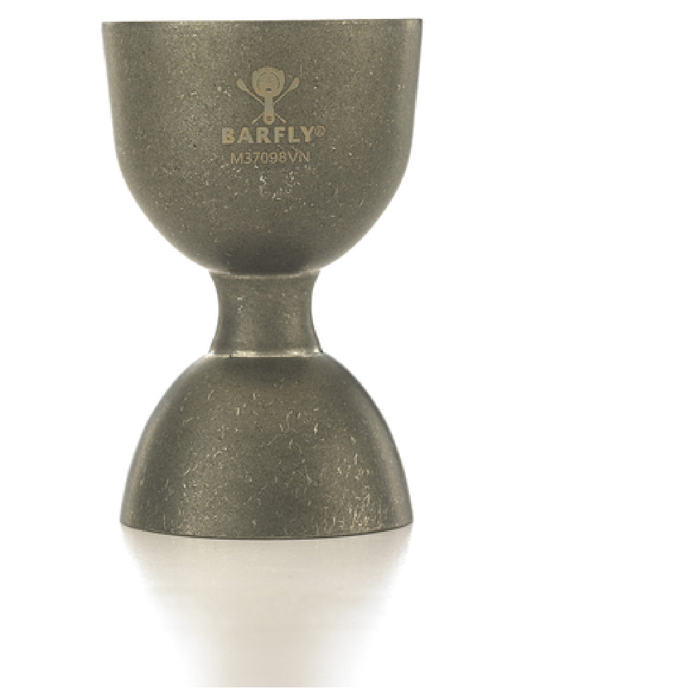 Mercer Culinary M37098VN Barfly® Straight Rim Jigger 25 & 50 Ml (0.67 & 1.69 Oz.) Heavy Duty