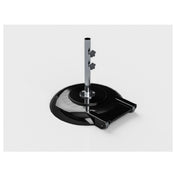 Plantation Prestige Commercial Furniture 22398100-0150 Umbrella Base 100 Lb. With 18" Stem And Wheels
