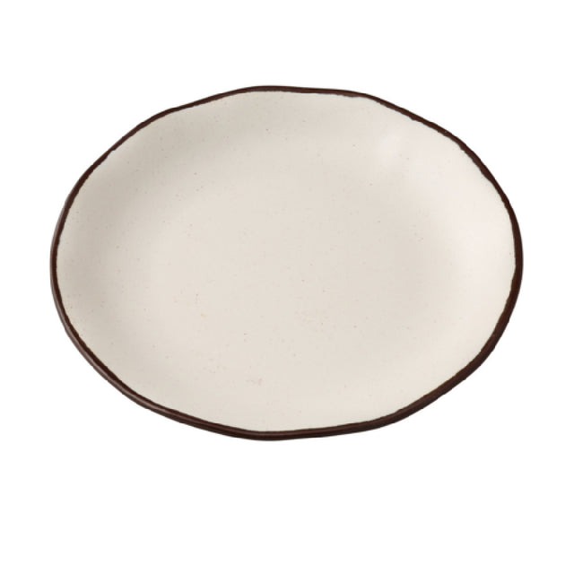 Yanco NA-112 Nature Art Dinner Plate 12"dia. X 1"H Round