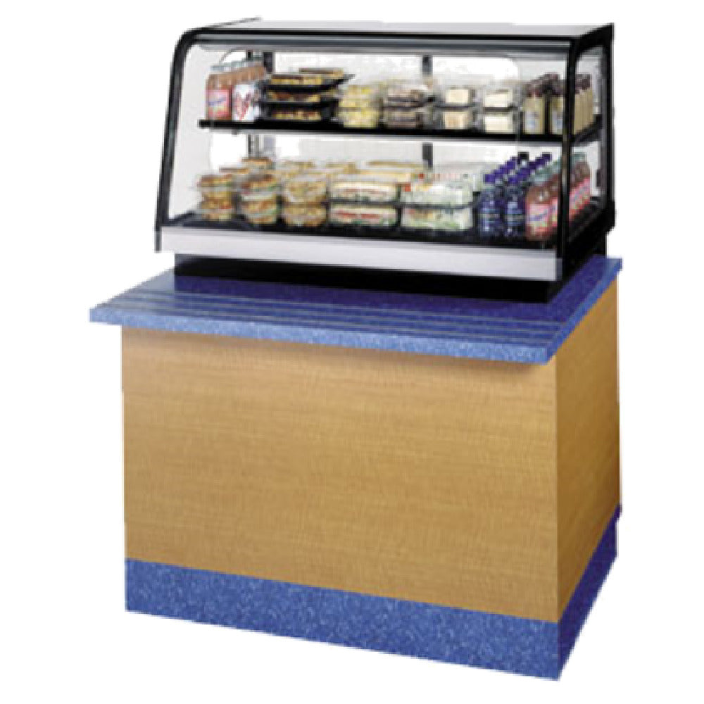 Federal Industries CRR4828SS Counter Top Refrigerated Self-Serve Rear Mount Merchandiser