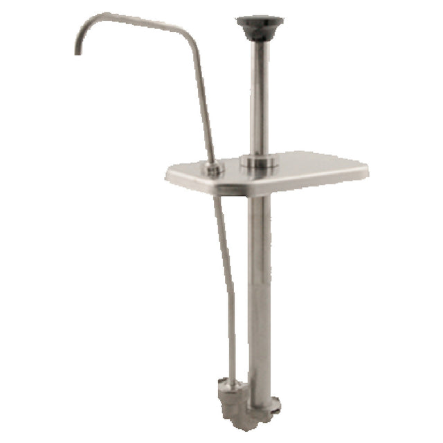 Franklin Machine Products 217-1047 Server #83330 CP-F Condiment Pump Pumps Condiments From 10" Plastic Or Stainless Steel Deep Fountain Jar (not Included)