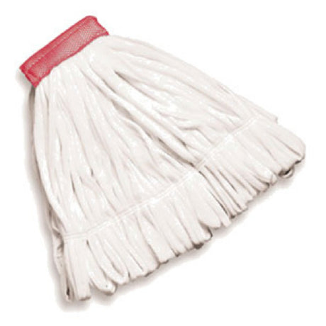 Rubbermaid FGT25600WH00 - Rough Wet Mop Head, Large, Fleece Cotton/polyester Blend
