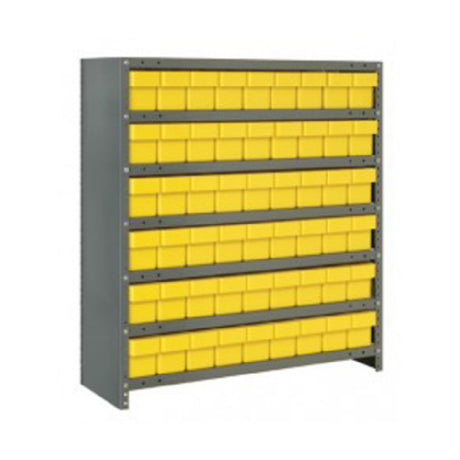 Quantum CL1839-604_BLUE - Shelving Unit, Closed, 18"D X 36"L X 39"H