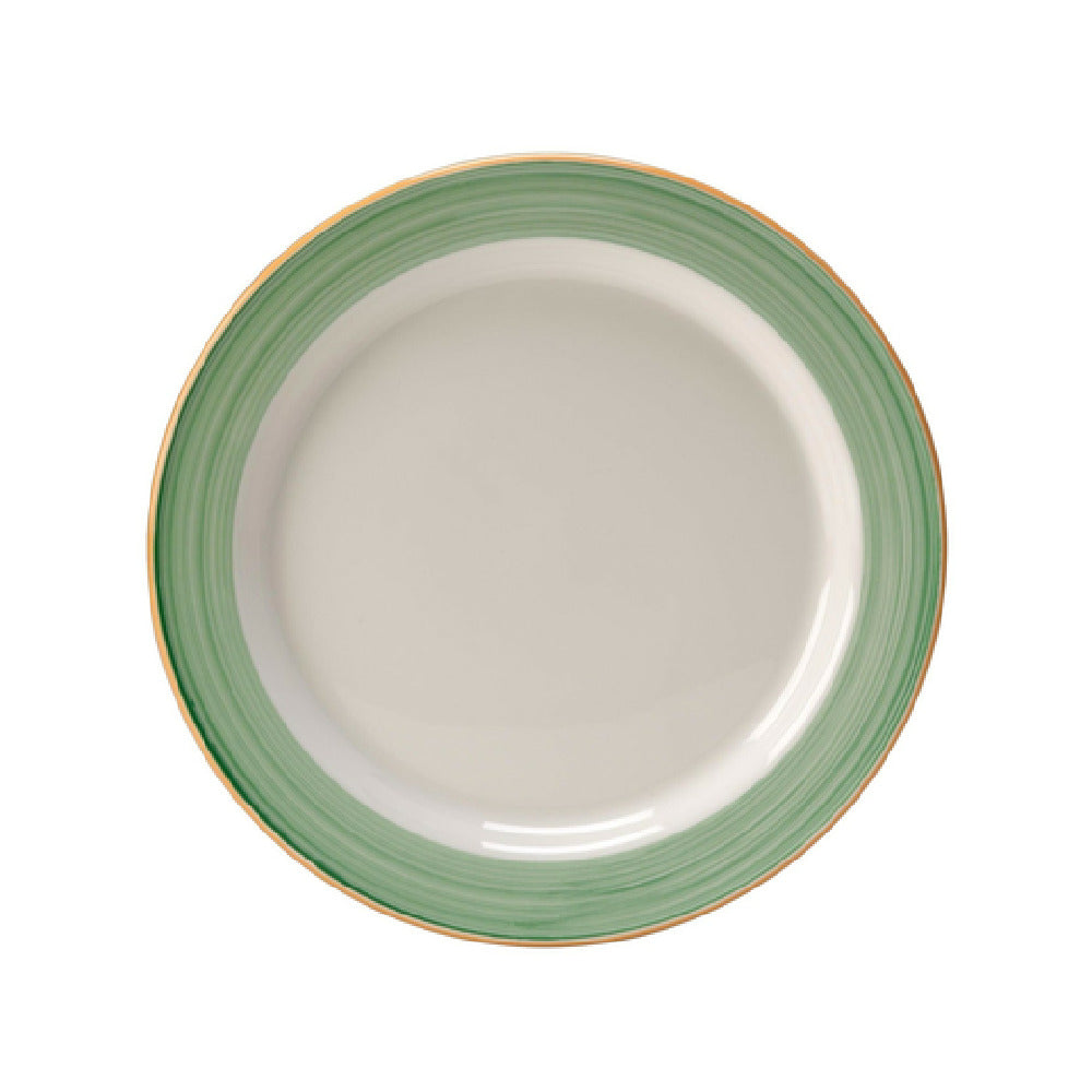 Steelite 15290211 Slimline Plate 9" Dia. Round