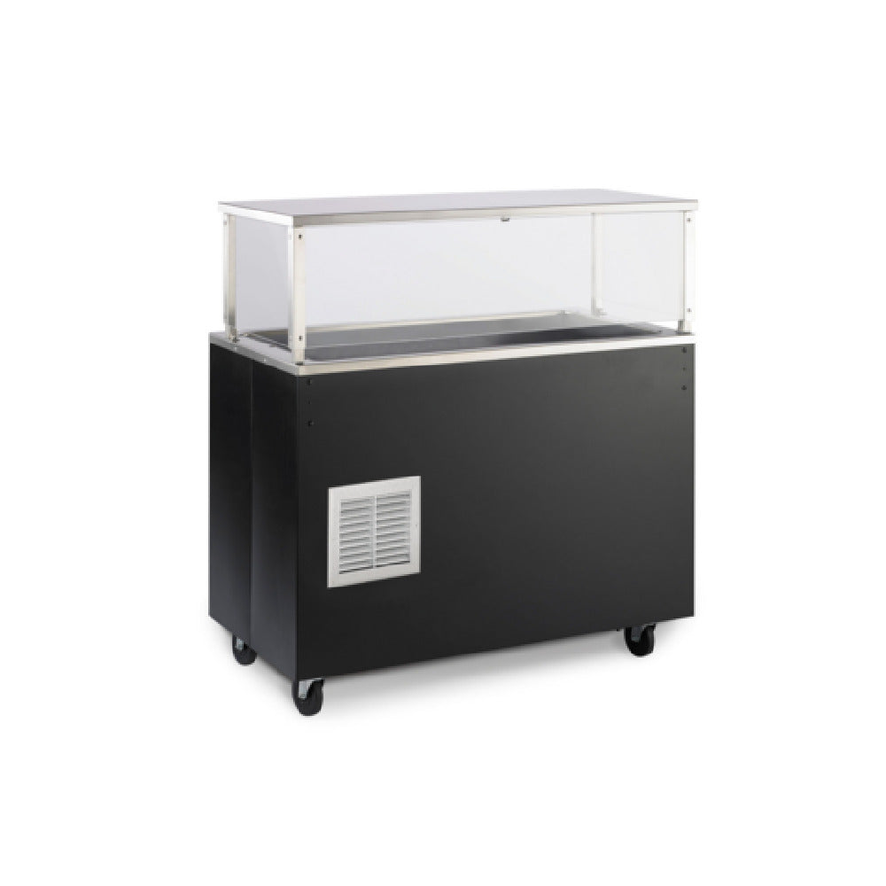 Vollrath R39733 - 2-Series Affordable Portable™ Refrigerated Cafeteria Unit With Granite Wrapper Complete With Cafeteria NSF2 Certified Breath Guard