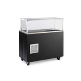 Vollrath R39733 - 2-Series Affordable Portable™ Refrigerated Cafeteria Unit With Granite Wrapper Complete With Cafeteria NSF2 Certified Breath Guard