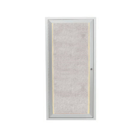 Aarco LODCC2412R Bulletin Board 12"W X 24"H Enclosed