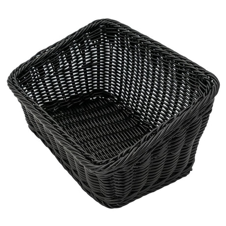 GET Enterprises WB-1510-BK Clipper Mill Designer Polyweave Basket™ 9-1/4" X 13" X 4" & 7"H