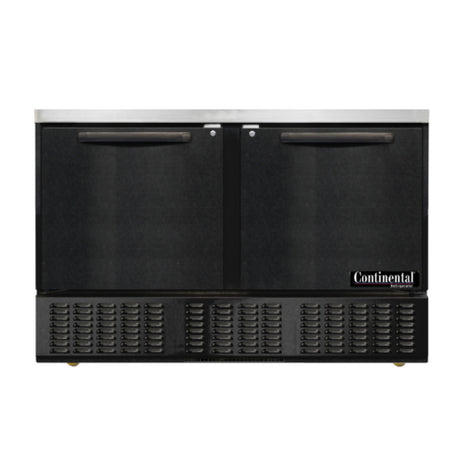 Continental Refrigerator UC48N-B Undercounter Refrigerator 48"W 9 Cu. Ft. Capacity