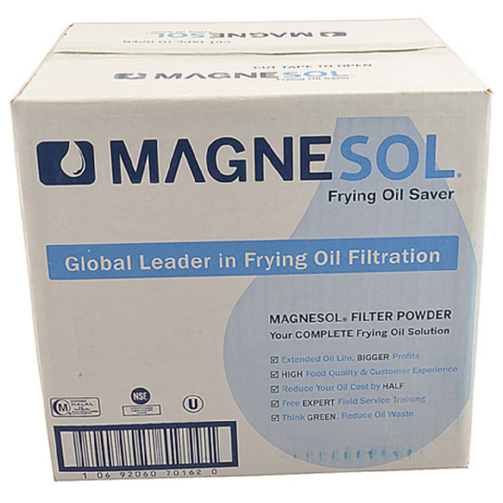 Franklin Machine Products 280-1215 Magnesol® XL Shortening Saver Fryer Oil Powder Clarifies Filter Oil By Filtering Out Food Debris
