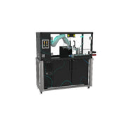Krowne KR-ROBO-60 Krowne Otto Robotic Beverage Dispensing System Complete With 60" Refrigerated Back Bar Storage Cabinet Two-Door Direct Draw Cooler Compressor On Left