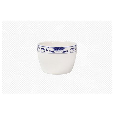 Cameo China Tableware USA 255-354 - Blue Lotus Rice Bowl, 15 Oz. (470 Ml), 4-1/8" Dia. X 3-1/16"H (10.5 Cm X 7.75 Cm)