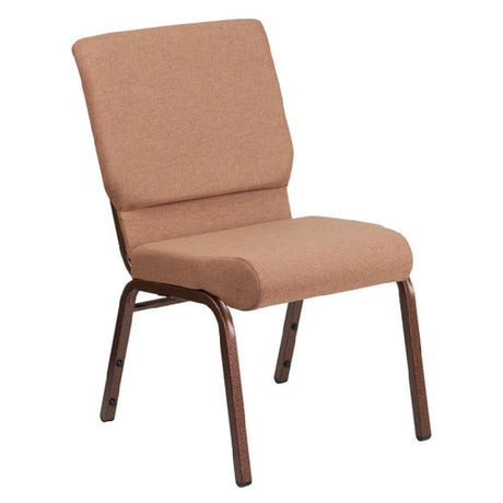 Flash Furniture FD-CH02185-CV-BN-GG Hercules Series Stacking Church Chair 800 Lb. Weight Capacity