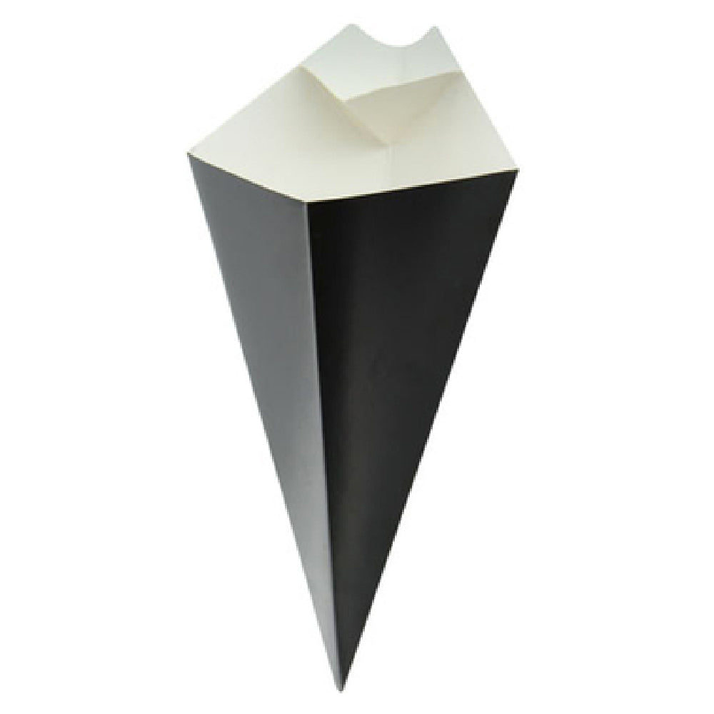 PacknWood 210CONFR3BLK - Cone, 14 Oz., 6.5" X 11"