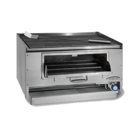 Imperial MSQ-30_LP Mesquite Wood Broiler 30"W Countertop