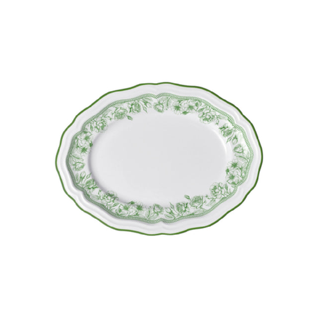 Steelite 62529FP818 Oval Platter 9.0" X 6.75" X 0.875" Adelina
