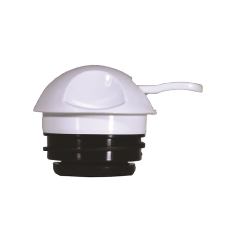 Service Ideas ALPHLWH Service Ideas Alpha Carafe Replacement Push Button Lid White