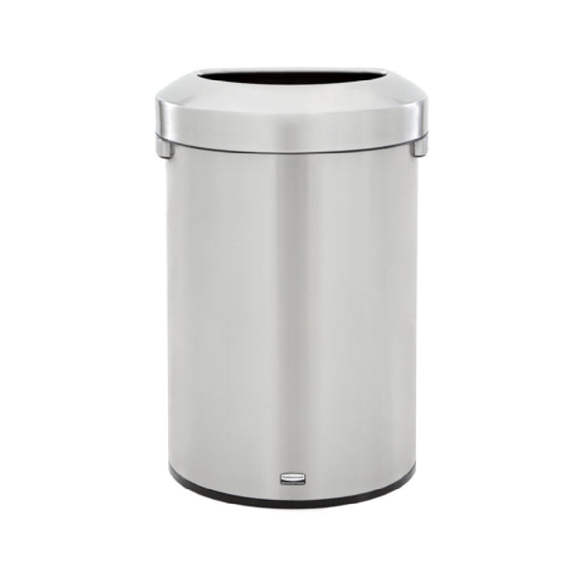 Rubbermaid 2147582 - Rubbermaid® Refine® Waste Container, 1/2 Round, 21 Gal