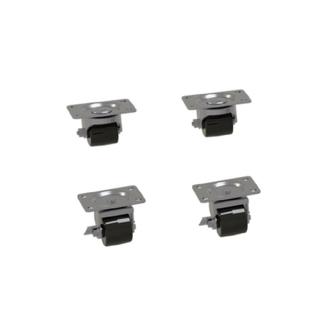 Glastender C-4X2-7/8 Casters 2-7/8" For Front-serviced Coolers (set Of Four)