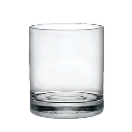 Steelite 4915Q061 Double Old Fashioned Glass 13-1/2 Oz. (H 3-3/4" M 3-1/2" T 3-1/2" B 3-1/4") Bormioli Rocco