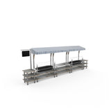 Steelite MGCMLA08GSWF Market Station Mixed Materials (minimum = Case Quantity 1 Per Case) (repack Item)